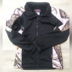 Yukon Gear Mossy Oak..Black and Pink Camo..Size  Small